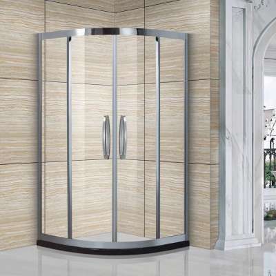 Foshan Factory Stainless Steel Framed Tempered Glass Customized  Shower Enclosure