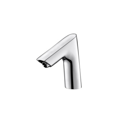 Modern Hotel Use Deck Mounted Brass Touchless Infrared Sense Faucet