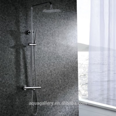 Casting Brass Brushed Nickel Thermostatic Showers